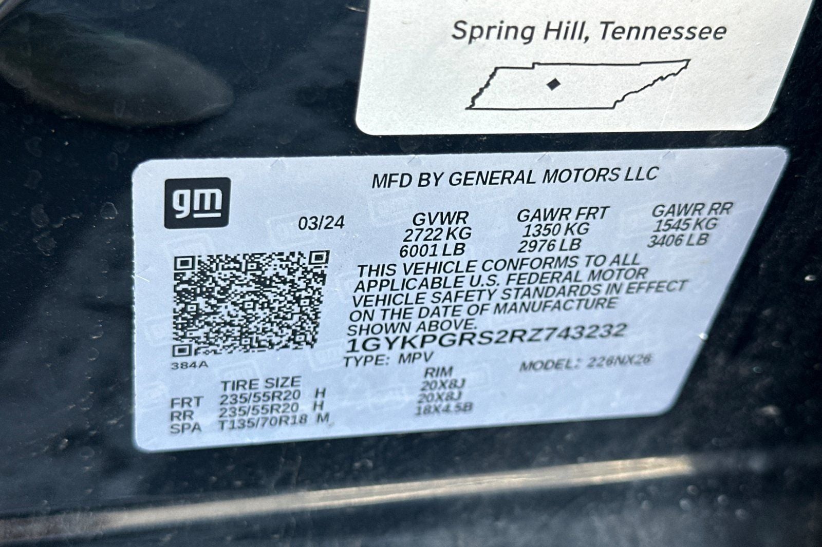 2024 Cadillac XT6 Sport