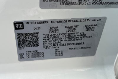 2025 Chevrolet Silverado 1500 ZR2