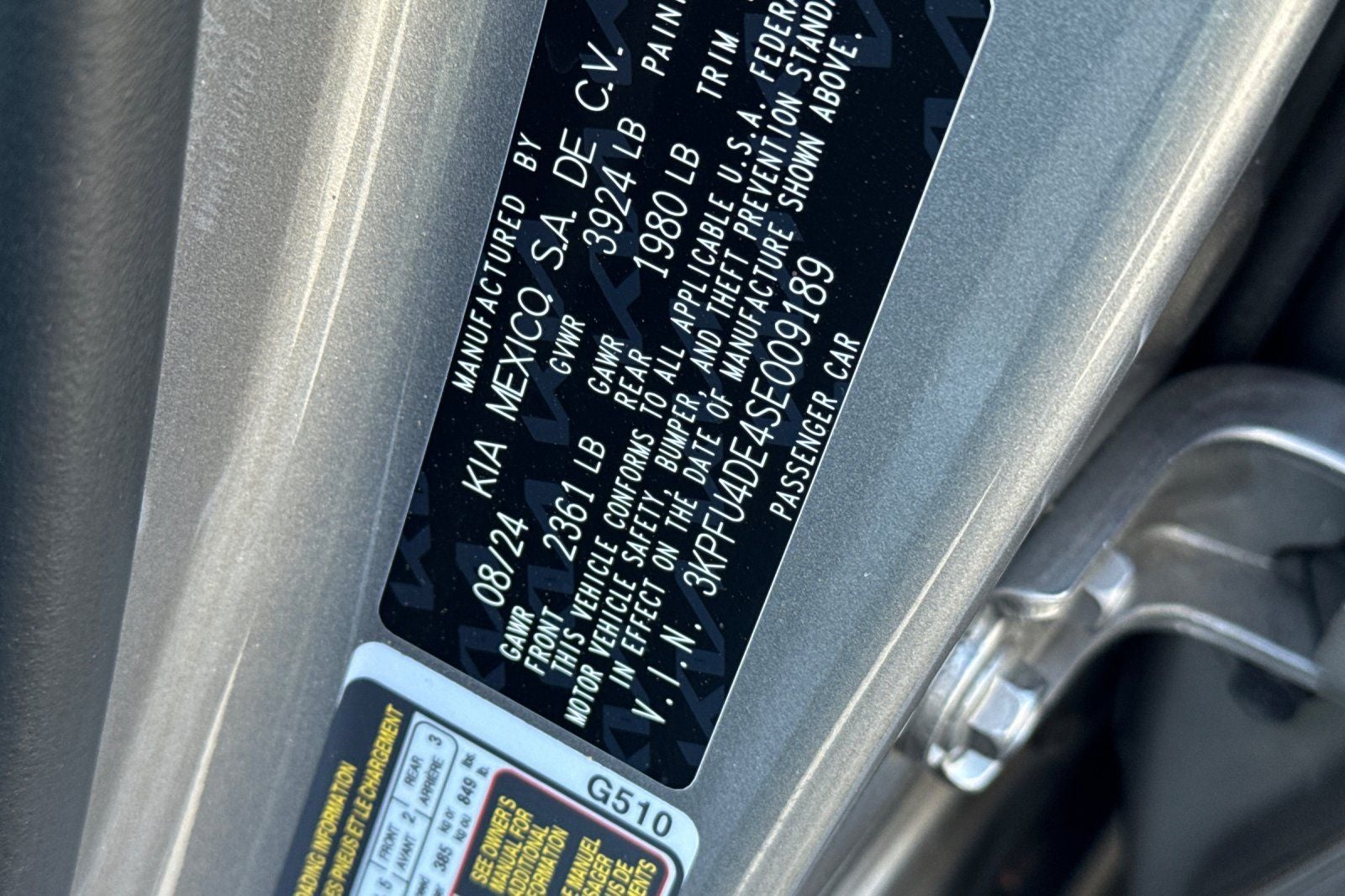2025 Kia K4 EX