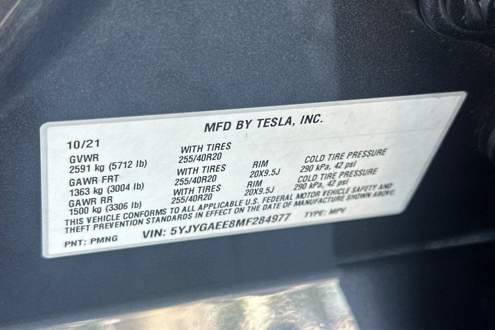 2021 Tesla Model Y Long Range