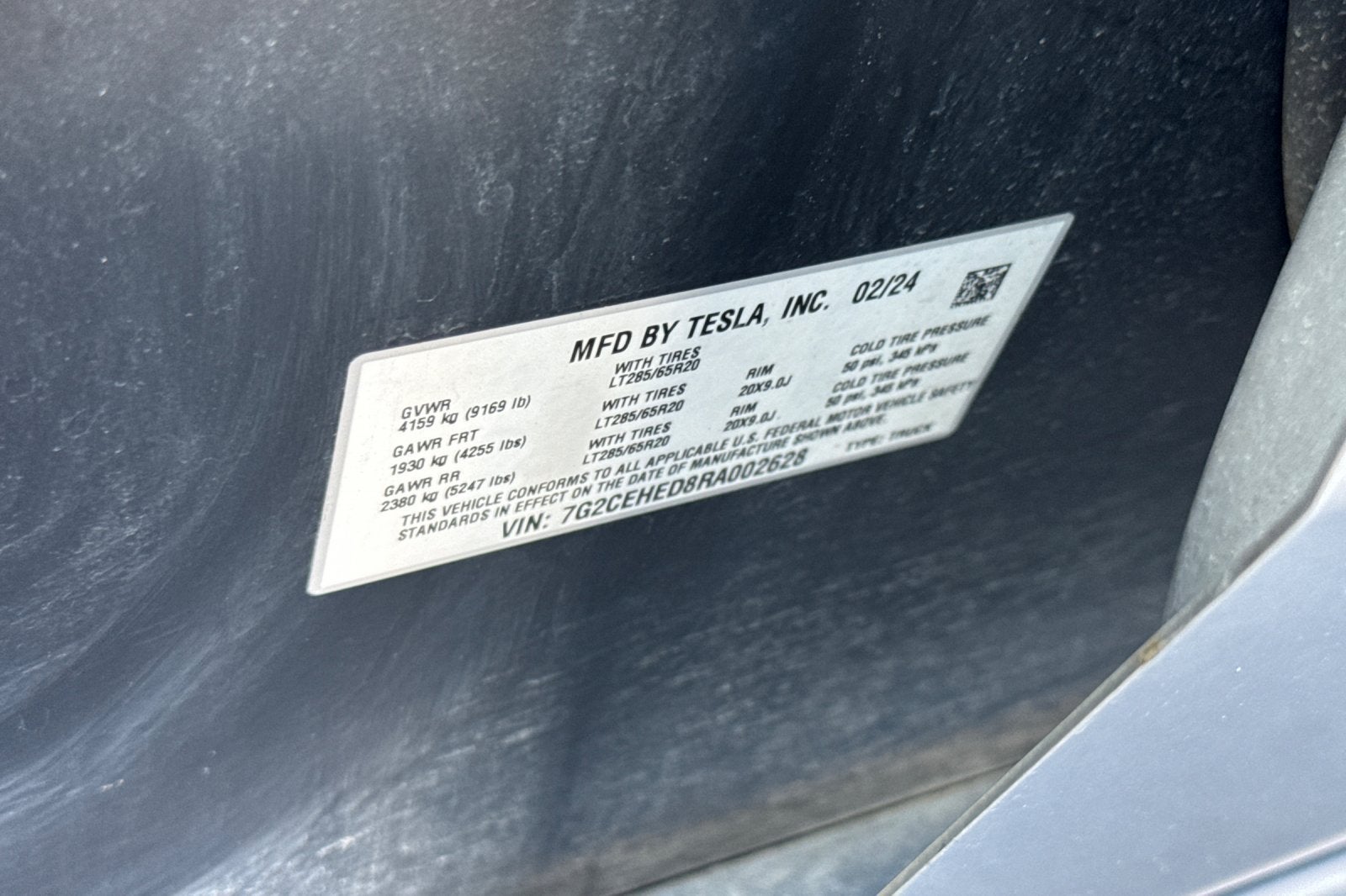 2024 Tesla Cybertruck Base