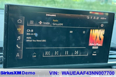 2022 Audi A4 45 S line Premium Plus quattro