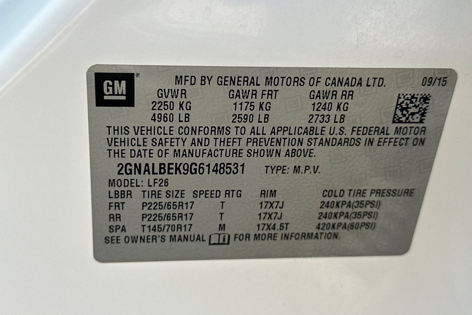 2016 Chevrolet Equinox LS