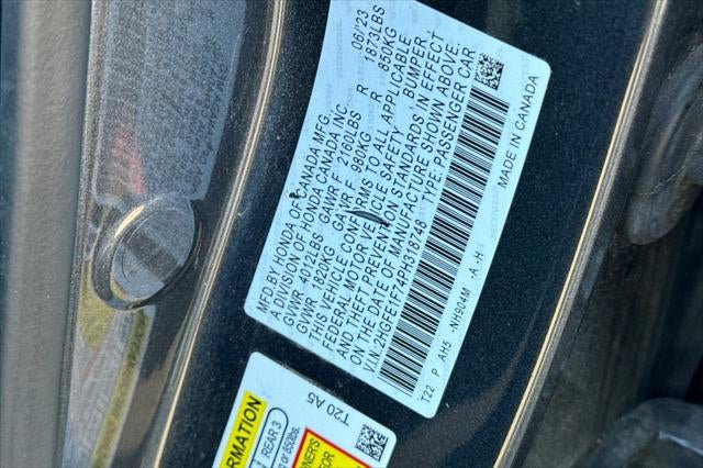 2023 Honda Civic EX w/o BSI
