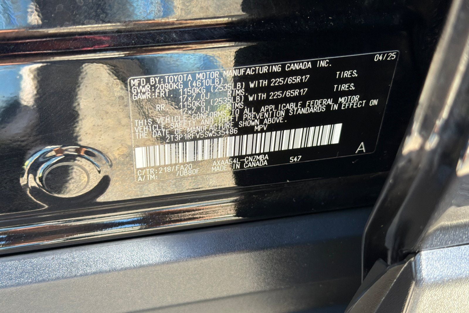2025 Toyota RAV4 XLE