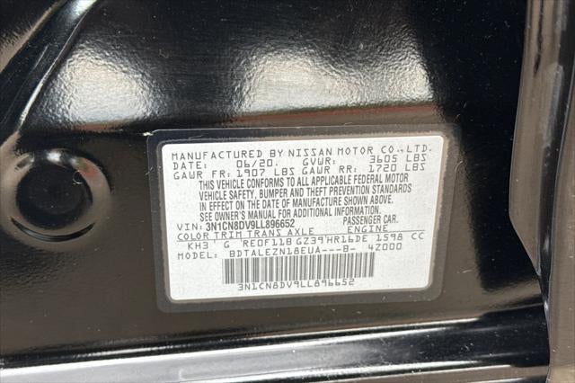 2020 Nissan Versa 1.6 S