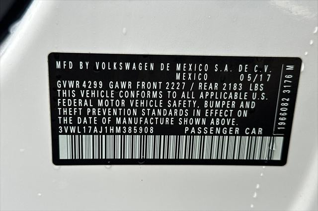 2017 Volkswagen Jetta 1.8T SEL