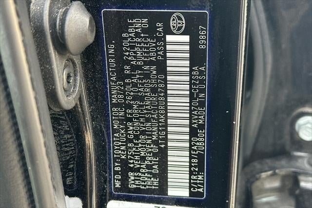 2024 Toyota Camry SE