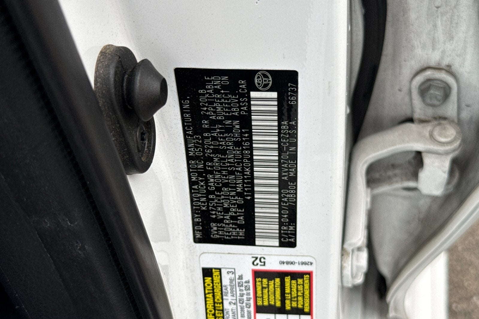 2023 Toyota Camry SE