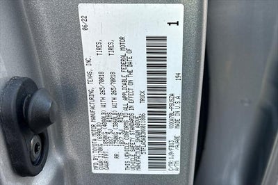 2022 Toyota Tundra SR5