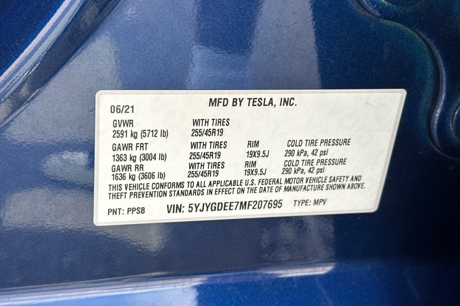 2021 Tesla Model Y Long Range