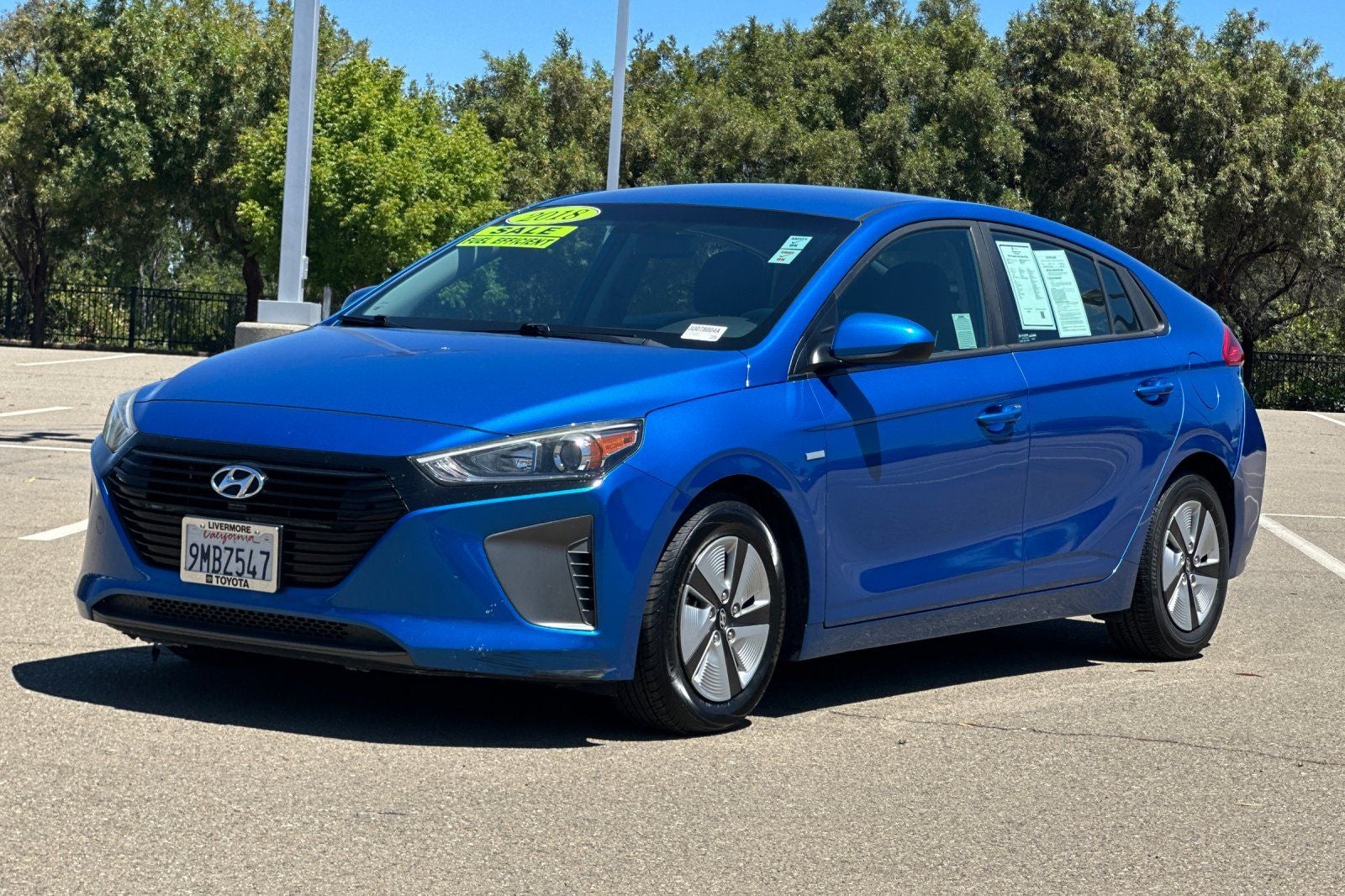 2018 Hyundai Ioniq Hybrid Blue