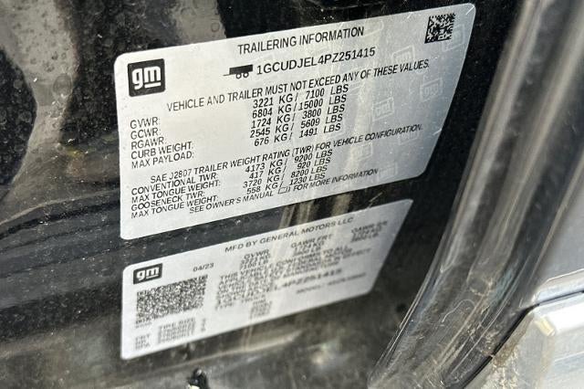 2023 Chevrolet Silverado 1500 High Country