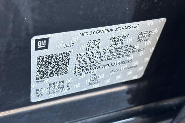 2018 Chevrolet Traverse High Country