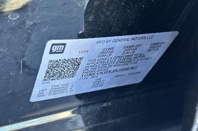 2025 Chevrolet Traverse High Country