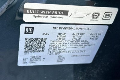 2026 Cadillac VISTIQ Platinum