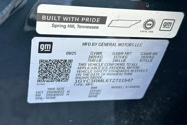 2026 Cadillac VISTIQ Platinum