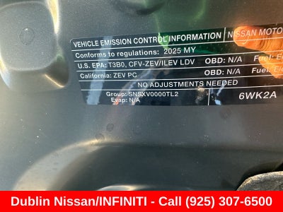 2025 Nissan Leaf S