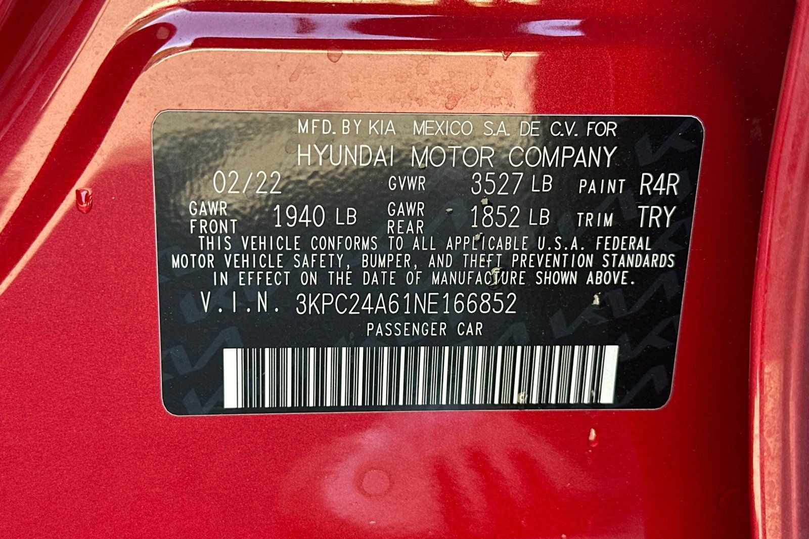 2022 Hyundai Accent SE