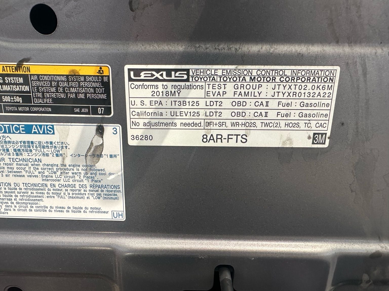 2018 Lexus NX 300 Base