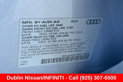2023 Audi Q5 45 S line Premium quattro
