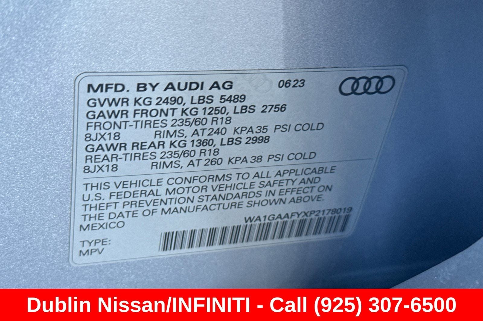2023 Audi Q5 45 S line Premium quattro