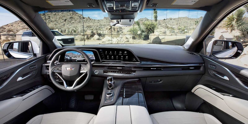 Cadillac Escalade model Interior view