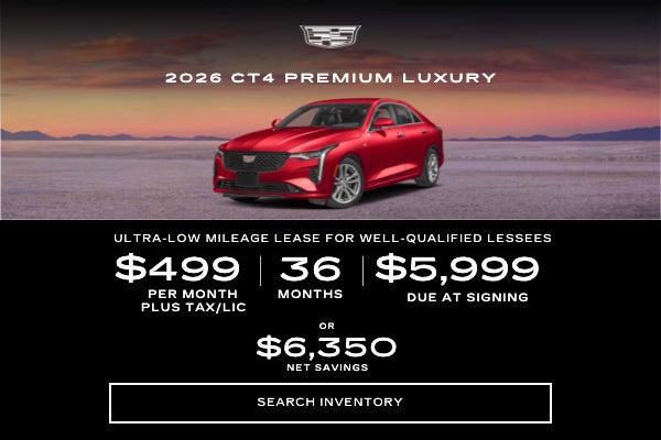 2026 CT4 Premium Luxury