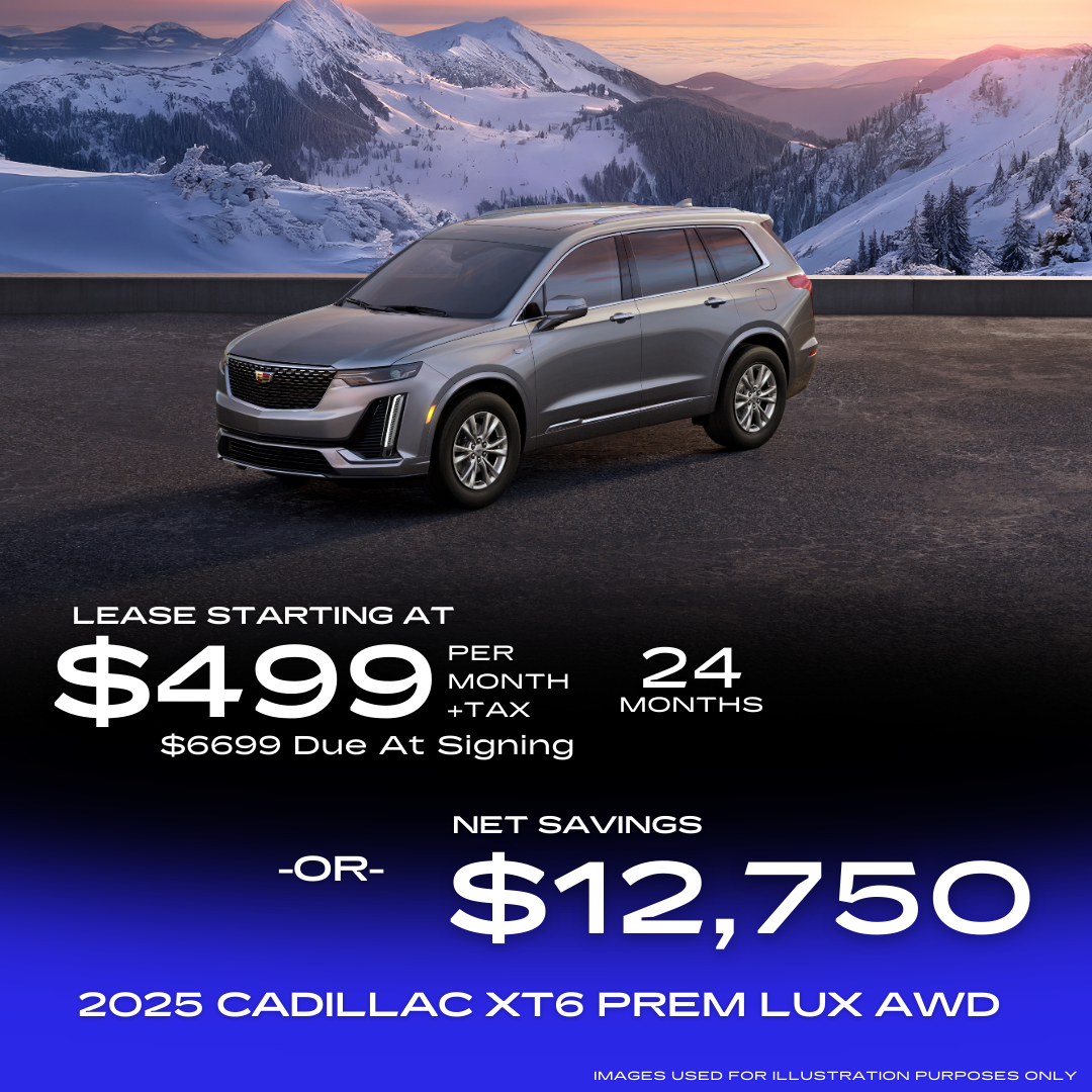 Savings $12,750 or Lease $499/mo + tax, 24 mos w/ $6699 due at signing