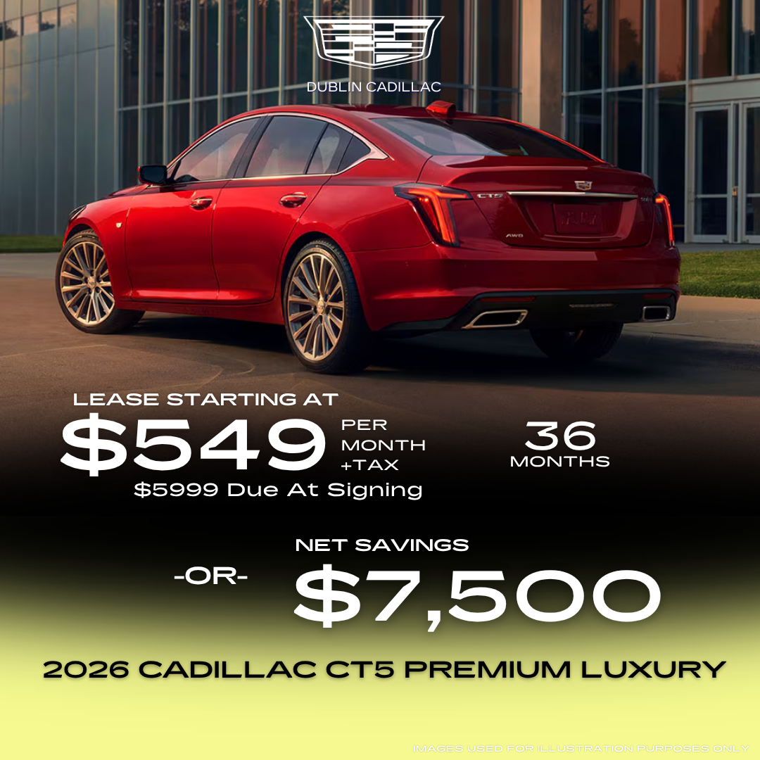 Savings $7,500 or Lease $549/mo + tax, 36 mos w/ $5,999 due at signing