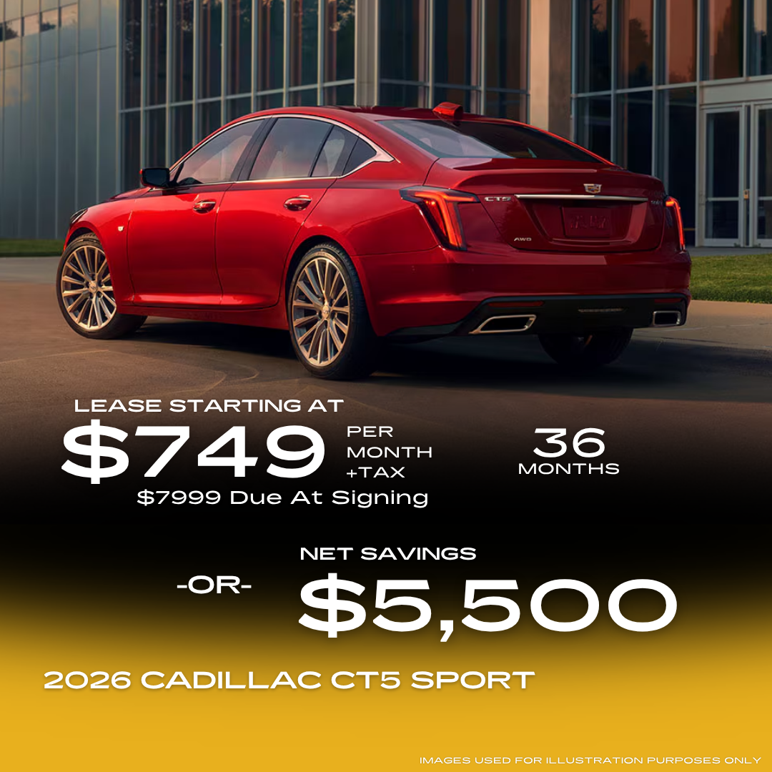 Savings $5,500or Lease $749/mo + tax, 36 mos w/ $7,999 due at signing