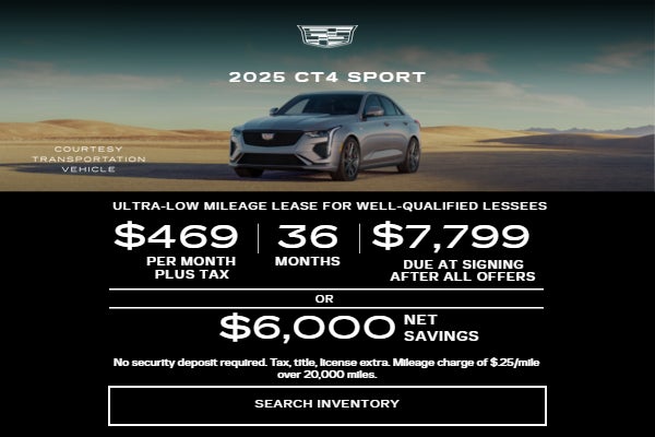 2025 Cadillac CT4 Sport