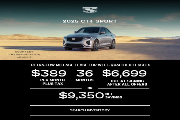 2025 Cadillac CT4 Sport
