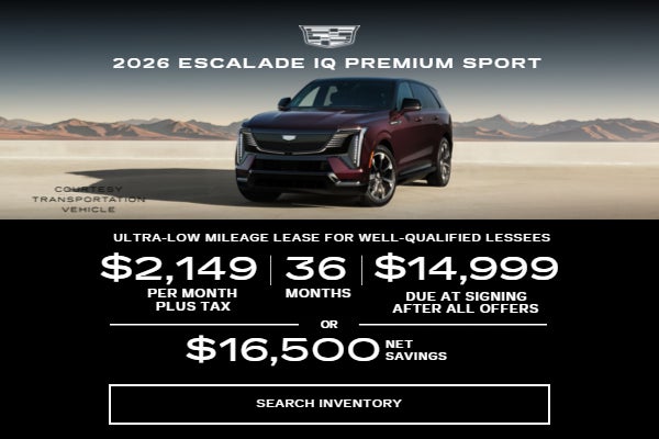 2026 Cadillac Escalade IQ Premium Sport