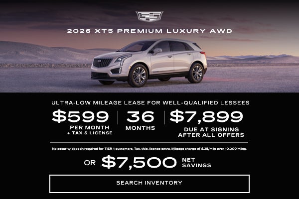 2026 Cadillac XT5