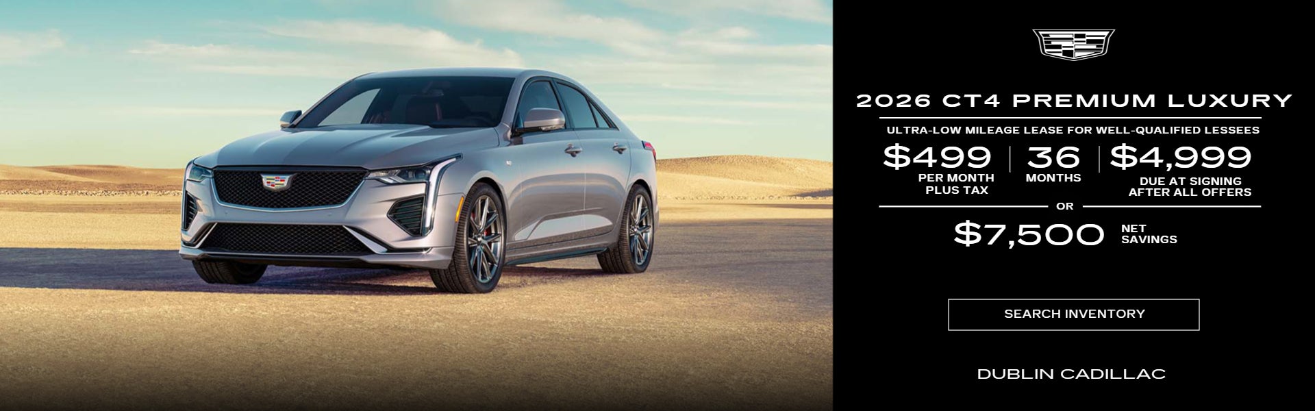 2026 Cadillac CT4 Premium Luxury