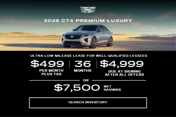 2026 Cadillac CT4 Premium Luxury