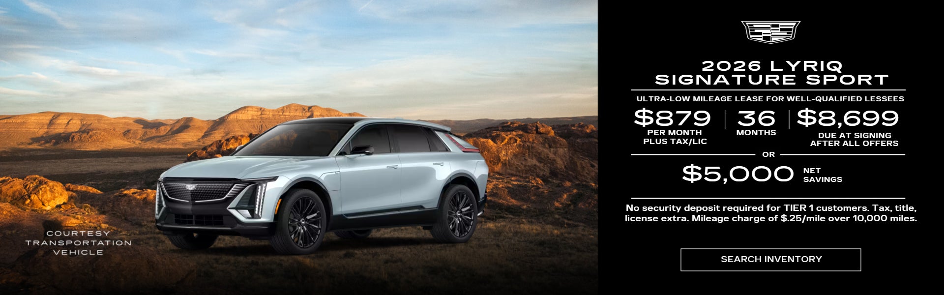 2026 Cadillac Lyriq Signature Sport 