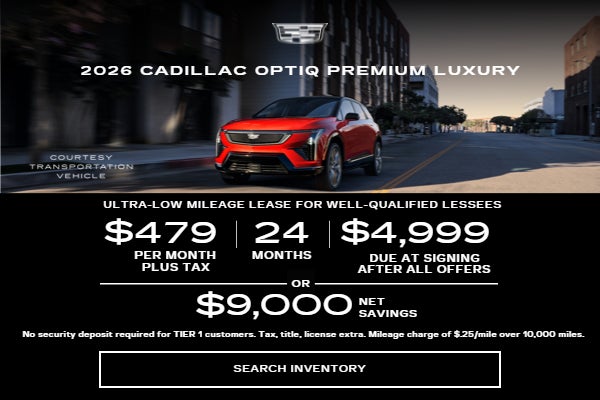 2026 Cadillac Optiq Premium Luxury