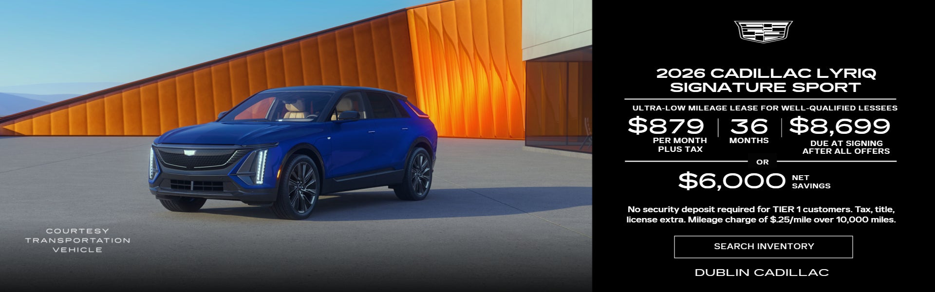 2026 Cadillac Lyriq Signature Sport 