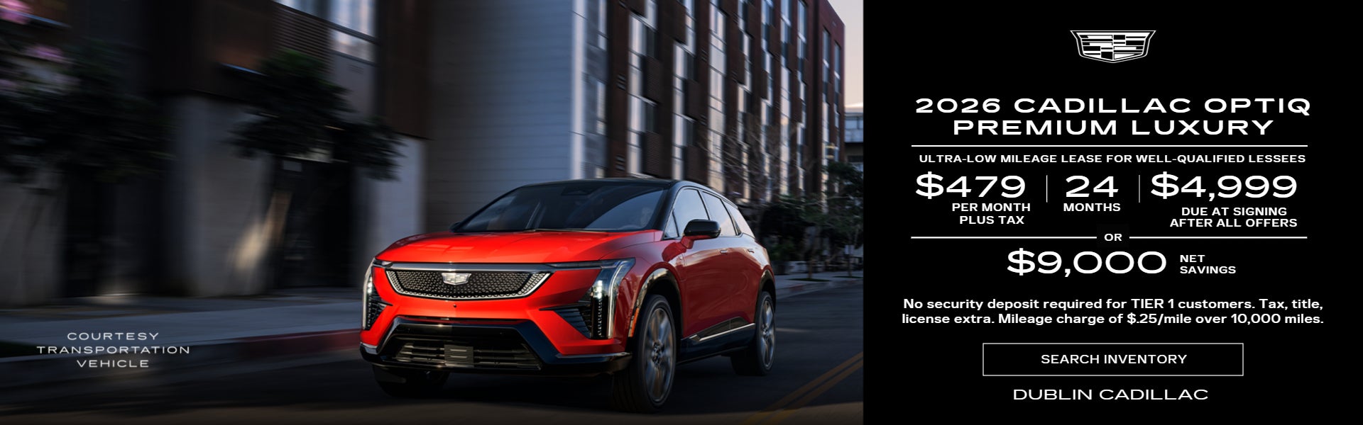 2026 Cadillac Optiq Premium Luxury