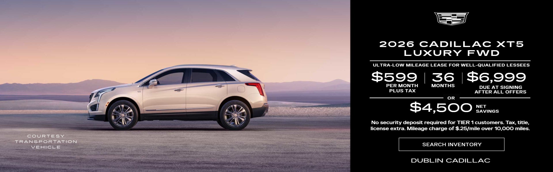 2026 Cadillac XT5 Luxury FWD