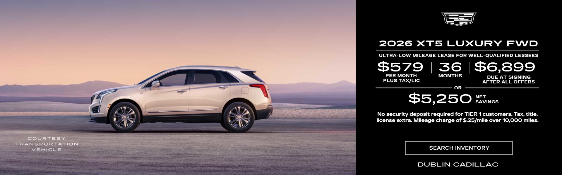 2026 Cadillac XT5 Luxury FWD