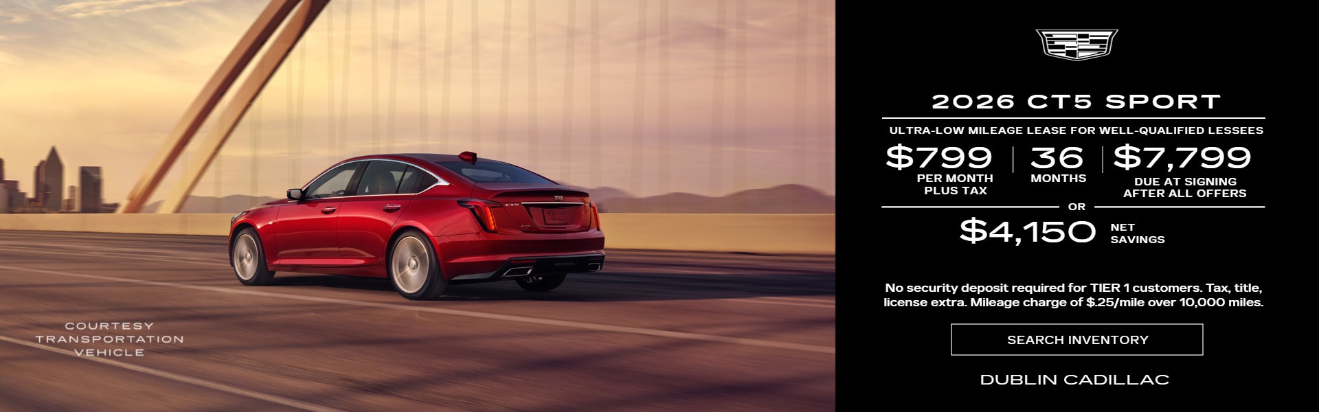 2026 Cadillac CT5 Sport