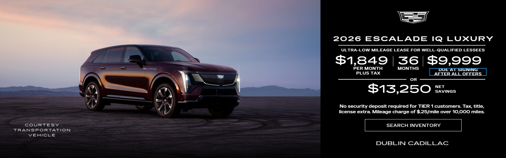 2026 Cadillac Escalade IQ Luxury