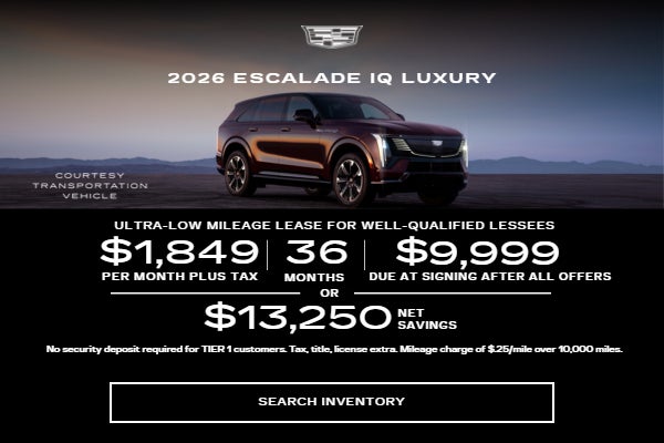 2026 Cadillac Escalade IQ Luxury