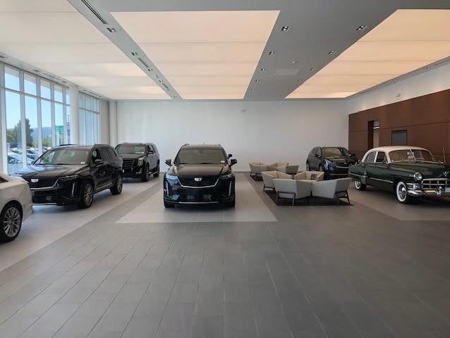 Display Cadillac cars in Showroom